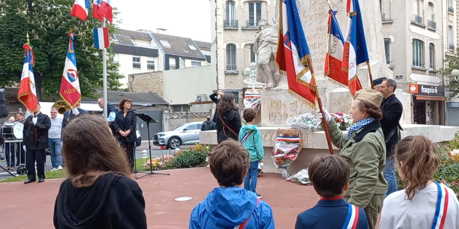 You are currently viewing Commémoration du 8 mai 1945 – La cérémonie à Montrouge
