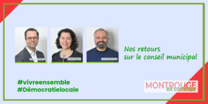 Lire la suite à propos de l’article Conseil municipal du 31 mars 2022 – Nos retours sur les décisions prises