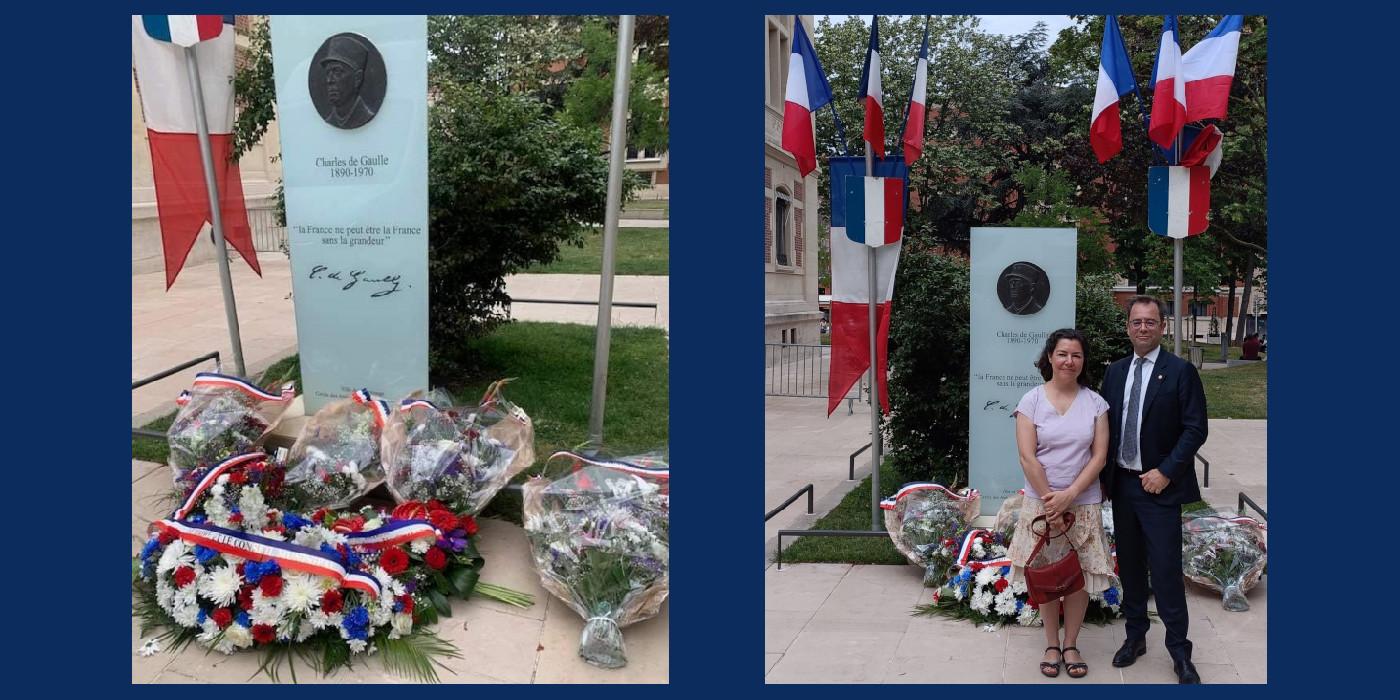You are currently viewing Commémoration du 18 juin 1940 – La cérémonie à Montrouge