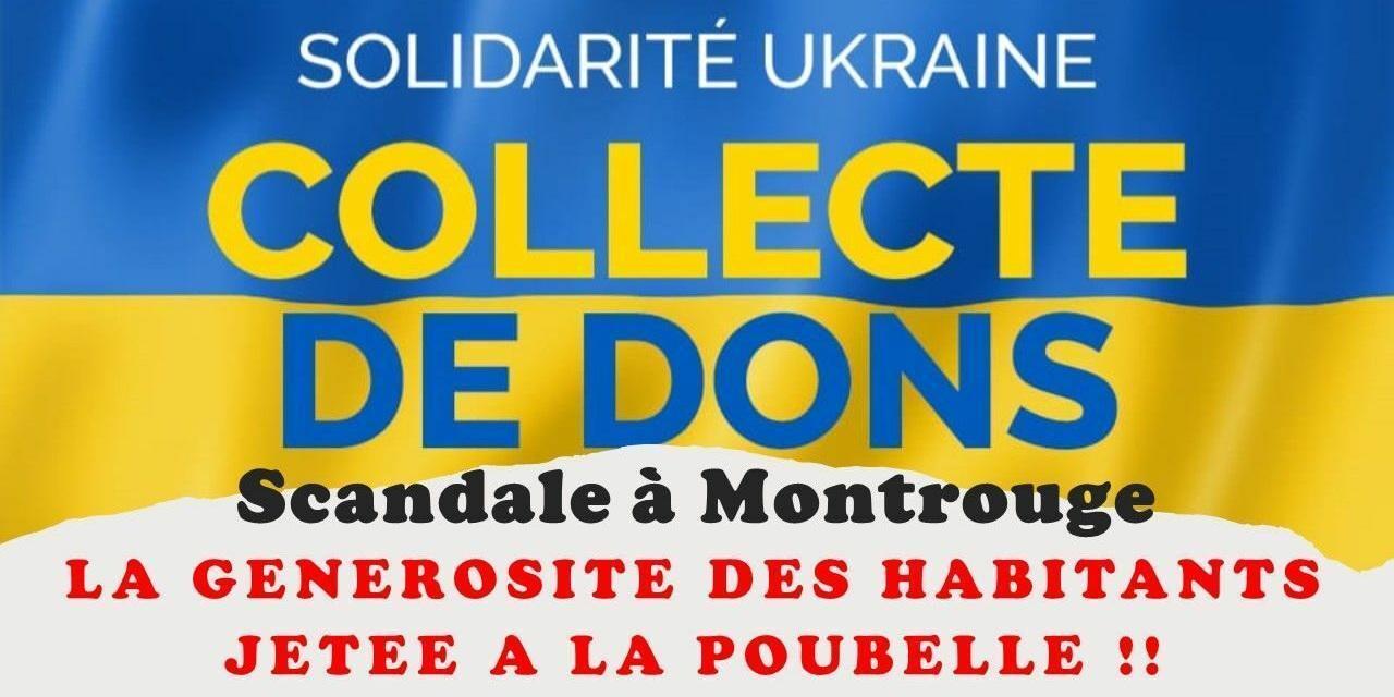 You are currently viewing La générosité des habitants jetée à la poubelle !!